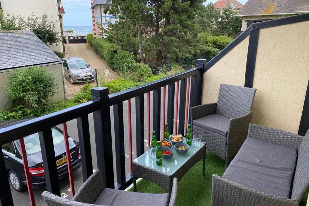 Magnifique Appartement Vue Mer A 50 M De La Plage Villers-sur-Mer Kültér fotó