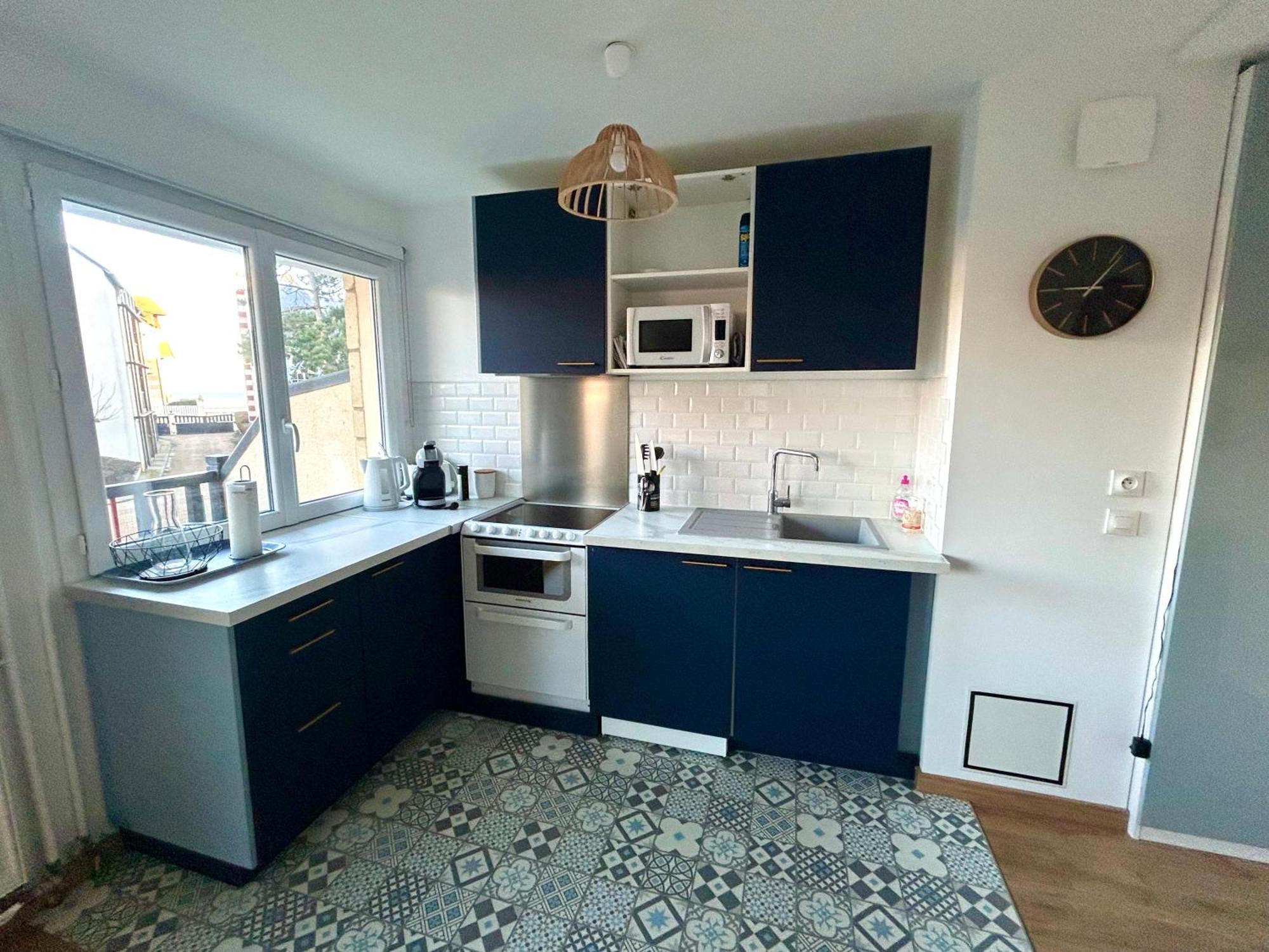 Magnifique Appartement Vue Mer A 50 M De La Plage Villers-sur-Mer Kültér fotó