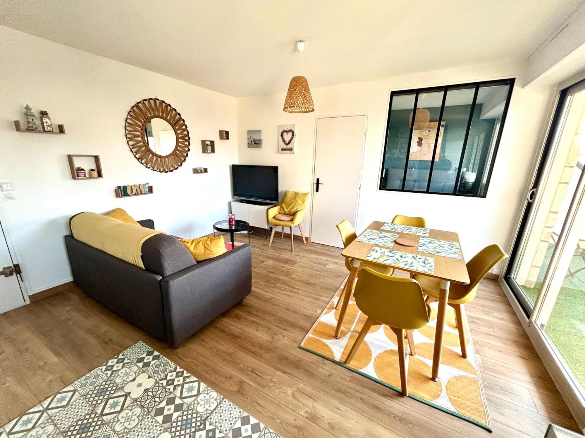 Magnifique Appartement Vue Mer A 50 M De La Plage Villers-sur-Mer Kültér fotó