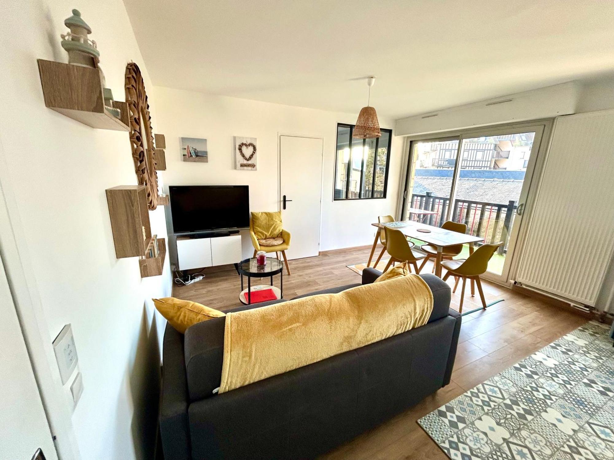 Magnifique Appartement Vue Mer A 50 M De La Plage Villers-sur-Mer Kültér fotó